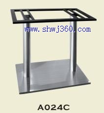 double leg stainless steel table leg