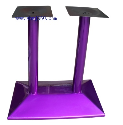 purple table frame